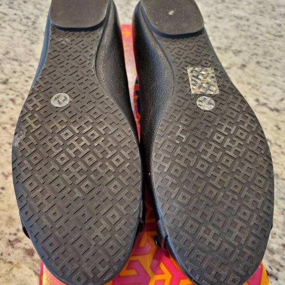 Tory Burch Mini Miller Flat - Black - Size 8 - Picture 7 of 8